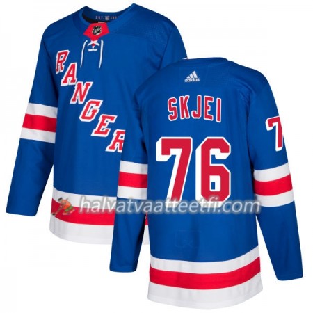 Miesten NHL New York Rangers Pelipaita Brady Skjei 76 Adidas 2017-2018 Royal Authentic